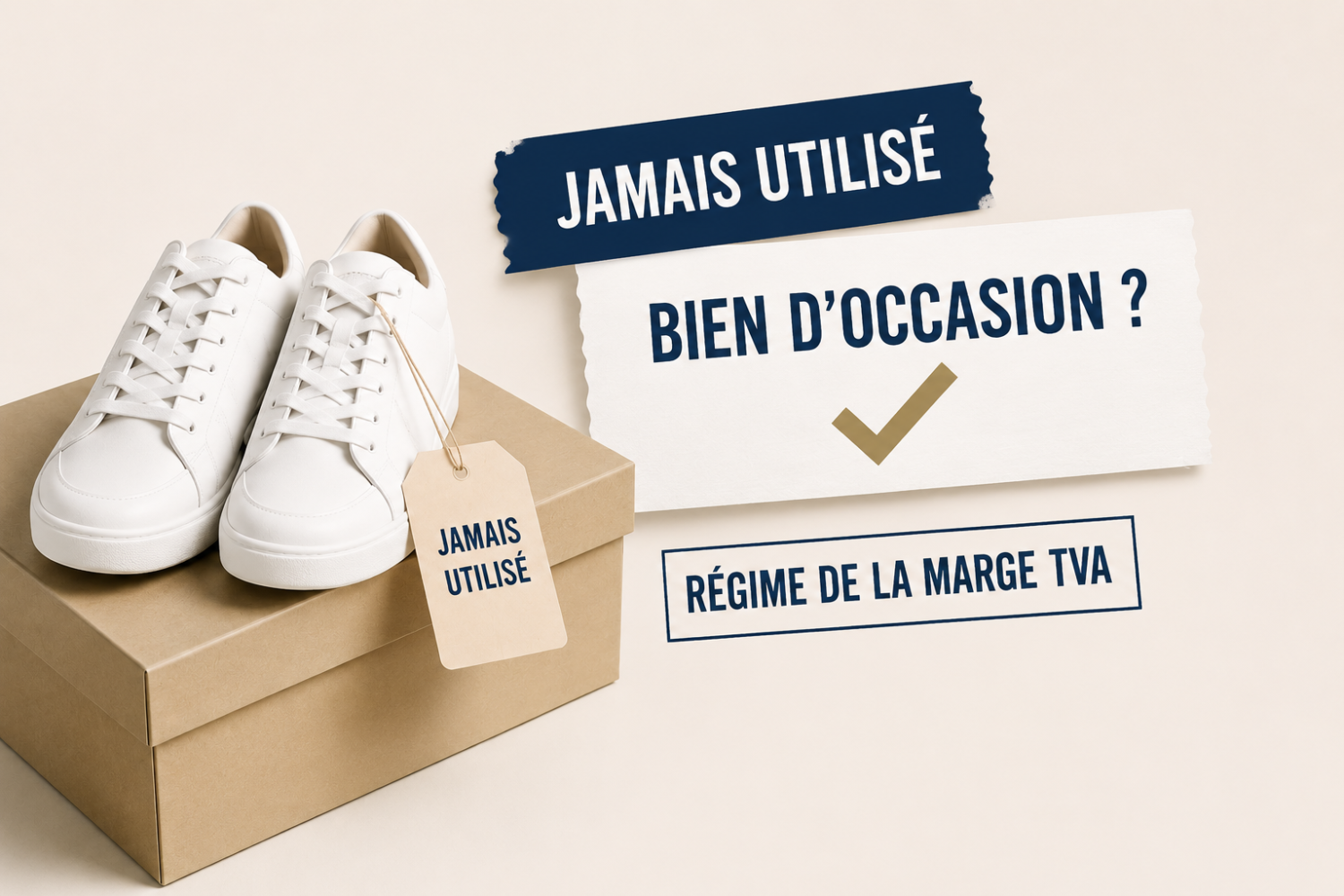 TVA – Régime de la marge : des biens jamais utilisés peuvent être des biens d’occasion